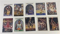 10 NBA Sports Cards - Rodman, Stockton and others