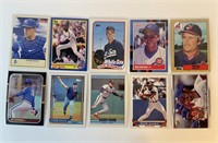 10 MLB Sports Cards - John Buck and others