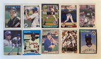 10 MLB Sports Cards - Suppan, Kruk and others