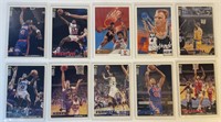 10 NBA Sports Cards - Brown and others