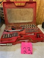Socket and wrench set