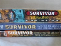 Survivor DVDS- Seasons 1&7 Sealed