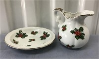 LEFTON SAUCER WITH CREAMER