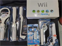 Wii Sports never played  with 6 new in box