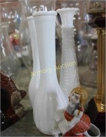 MILK GLASS BUD VASE