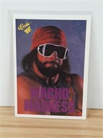1990 WWF Classic Mach King Randy Savage Card