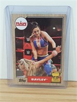 2017 Topps Bayley Rookie Cup Wrestling Card