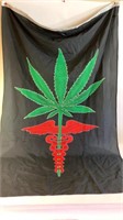 4’ 10" x 3’ Marijuana Flag