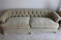 Formal 2-Cusion Sofa with Tufted Back