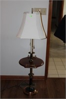 Floor Lamp with Shelf and Shade