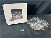 Walther Glass "Rosella" Bowl in Box