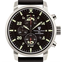 Tschuy-Vogt Crusader 46mm Case Swiss Chrono Watch