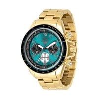 Vestal Men's ZR2 Watch - Gold/Teal/Brushed