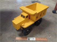 Handmade Wooden Dump Truck Toy