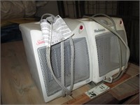 Two Small Electric Heaters