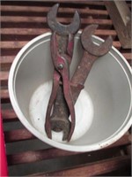 Old Wrenches & Hog Ring Pliers