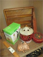 Candle Holder, Birdhouse Craft, Small Shelf, etc