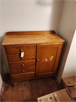 1950's changing table/dresser bedroom furniture
