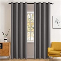 52 X 84 INCHES 2-PANEL MIULEE BLACKOUT CURTAIN