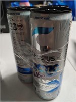 MSRP $7 3 Cans Celsius Energy Drink Artic Vibe