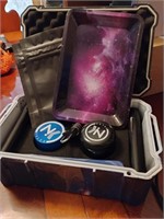 MSRP $30 Stash Box with Lock and accessories