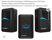 MSRP $26 Wireless Doorbell Set