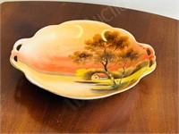 Noritake hand painted 10" plate (A2)