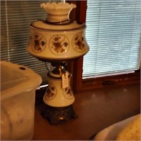 Antique quoizel collectible lamps. Bigger one in