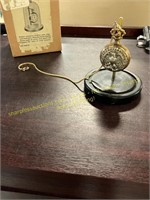 Pocket Watch with Glass Dome