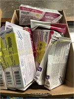 Box of Various Pregnancy Test