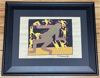 Keith Haring Fertility Watercolor
