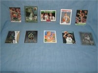 Boston Celtics basketball cards includes Larry Bir