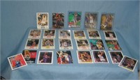Large group of vintage all star basketball cards