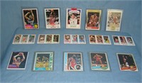 Collection of early vintage all star basketball ca