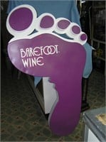 Barefoot wine large 38 inches wide by 66 inches hi