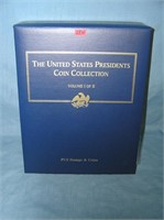 The US Presidents coin and stamp collection
