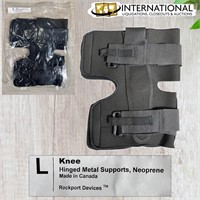 Quality Steel Hinged Knee Brace (L) - see notes