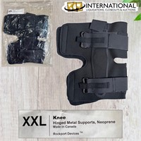 Quality Steel Hinged Knee Brace (2XL) - see notes