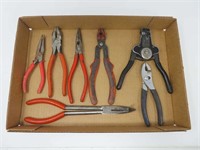 Red Handled Pliers and Wire Strippers