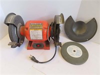 8" Bench Grinder with Extra Wheel