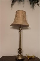 Gold Metal Decorator Table Lamp with Shade
