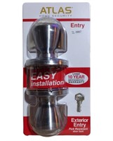 OUTSIDE LOCK PICK RESISTANT KNOB WITH KEY