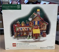 Department 56 Lego building creation station Boxed