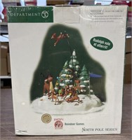 Department 56 Rudolph reindeer games / In box