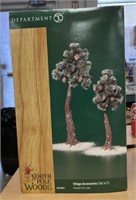 Department 56 pinewood trees large /  In box