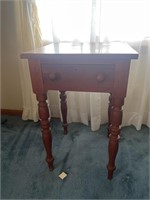 Cherry Side Table 18x28x18