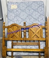 Full Size Bed Frame, Headboard, and Footboard-