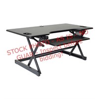 Rocelco Standing Desk Converter 46", black