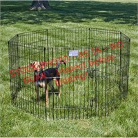 Midwest Homes Metal Pet Playpen, 30 inches High