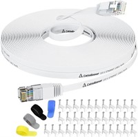 Cat 6 Ethernet Cable 100ft White (at a Cat5e Pri